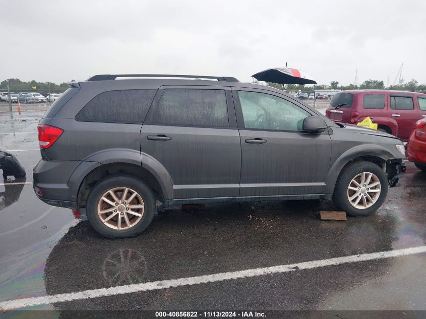 2016 Dodge Journey Sxt VIN: 3C4PDCBG9GT126496 Lot: 40856822