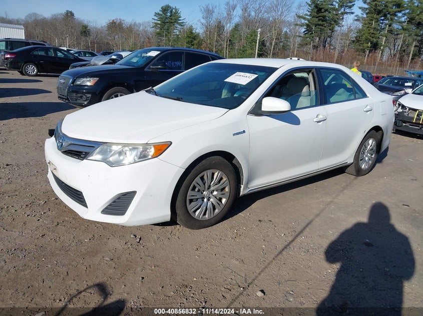 2014 TOYOTA CAMRY HYBRID LE - 4T1BD1FK8EU117672