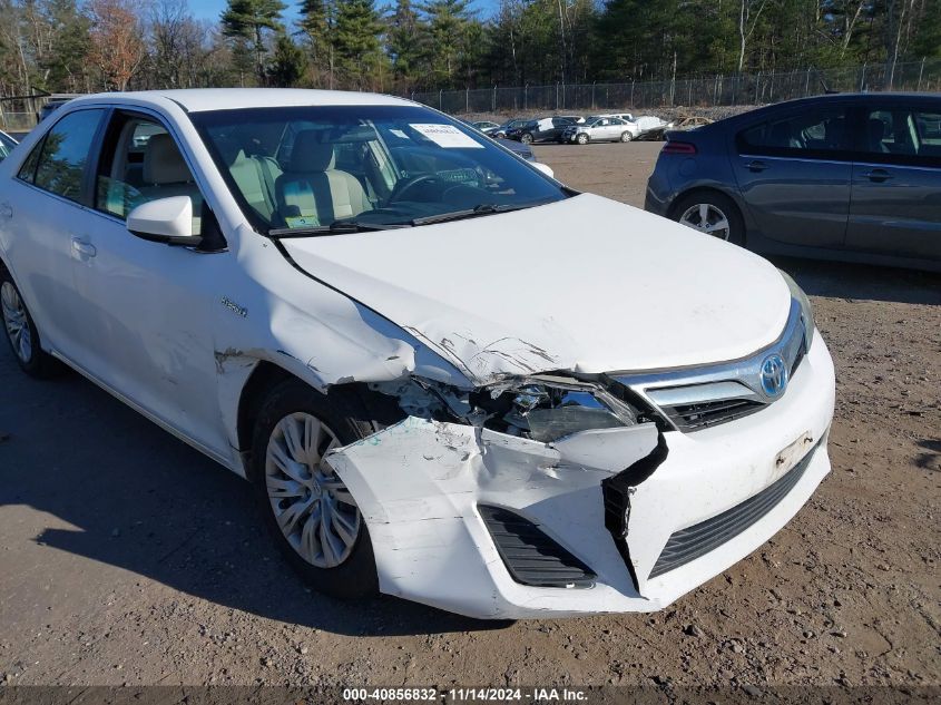 2014 TOYOTA CAMRY HYBRID LE - 4T1BD1FK8EU117672