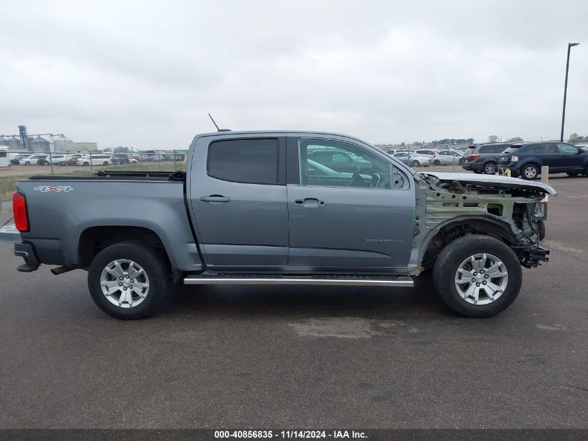 2021 Chevrolet Colorado 4Wd Short Box Lt VIN: 1GCGTCEN0M1101812 Lot: 40856835