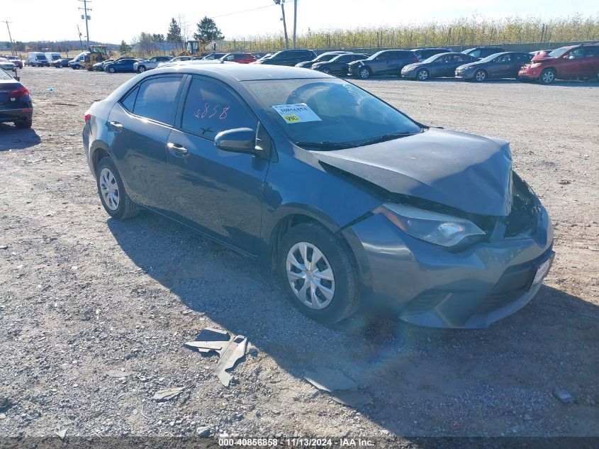 2016 TOYOTA COROLLA