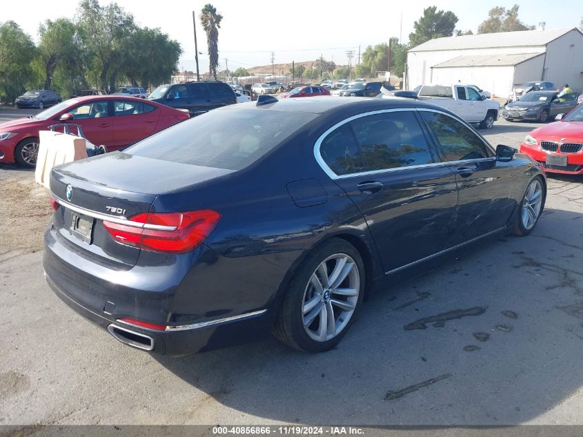 VIN WBA7F0C52GGM20605 2016 BMW 7 Series, 750I no.4