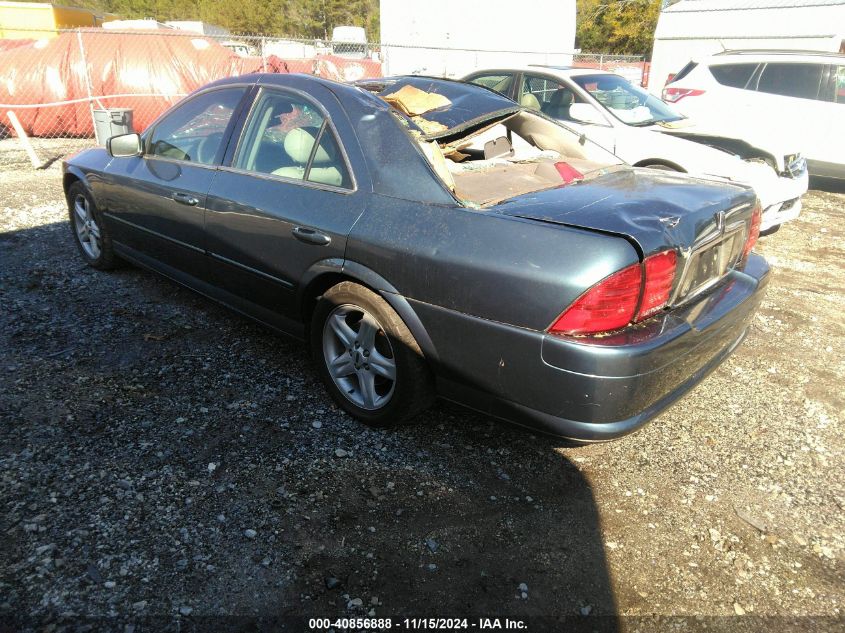 2002 Lincoln Ls V8 Auto VIN: 1LNHM87A32Y655841 Lot: 40856888