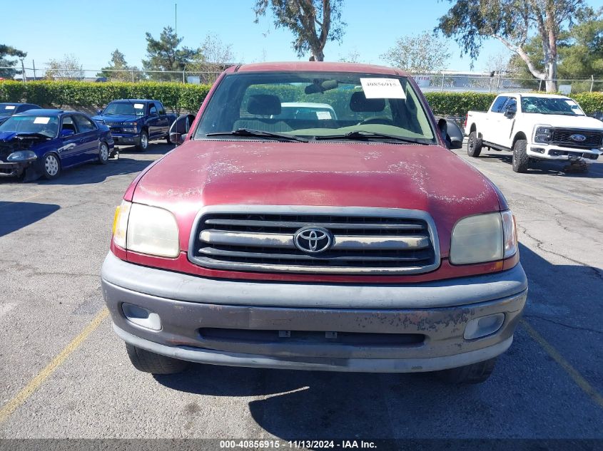 2000 Toyota Tundra VIN: 5TBJN3212YS098561 Lot: 40856915