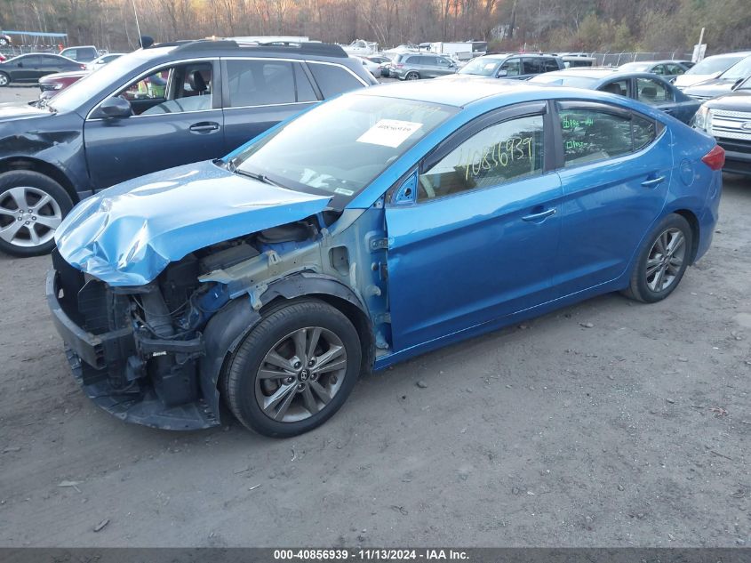 VIN 5NPD84LF1JH299228 2018 Hyundai Elantra, Sel no.2