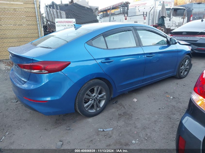 VIN 5NPD84LF1JH299228 2018 Hyundai Elantra, Sel no.4