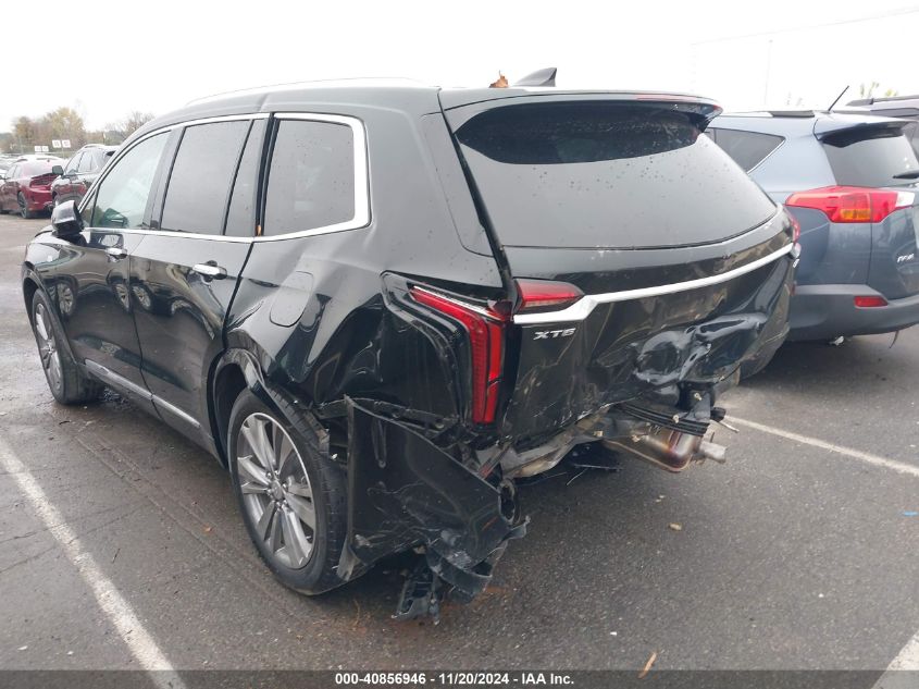 VIN 1GYKPCRS0NZ169863 2022 Cadillac XT6, Premium Lu... no.3