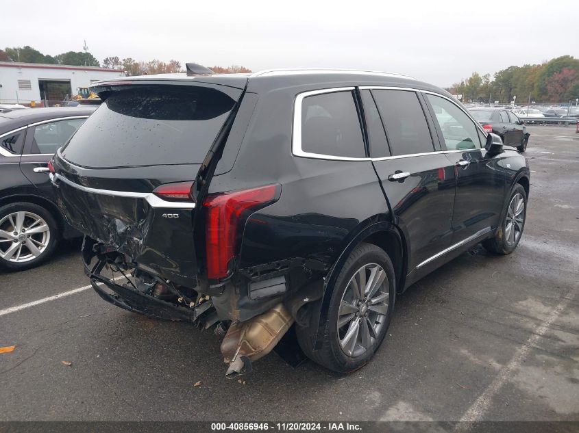 VIN 1GYKPCRS0NZ169863 2022 Cadillac XT6, Premium Lu... no.4