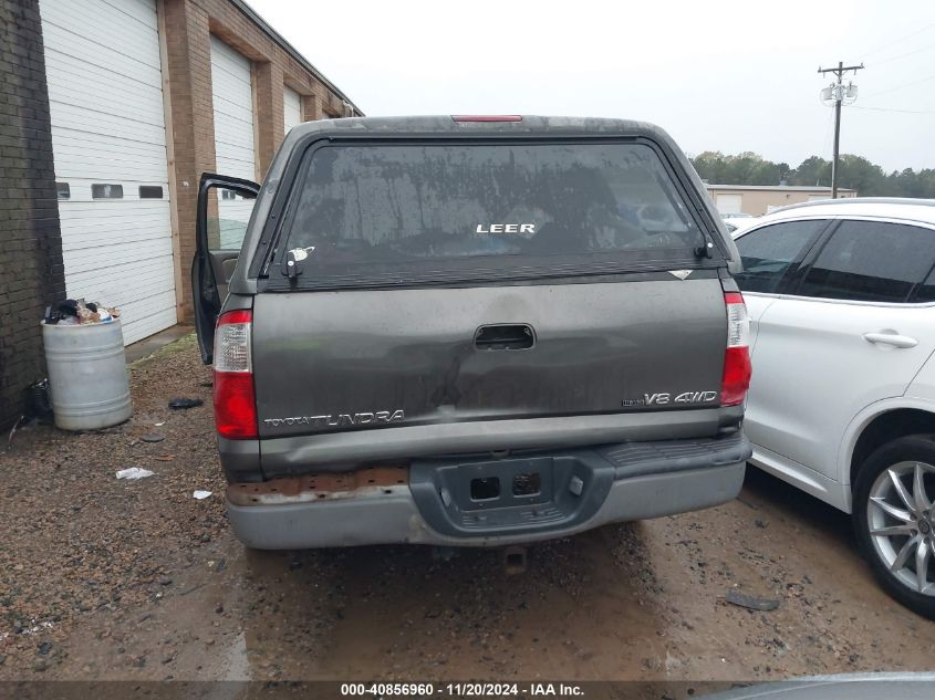 2005 Toyota Tundra Limited V8 VIN: 5TBDT48145S467691 Lot: 40856960