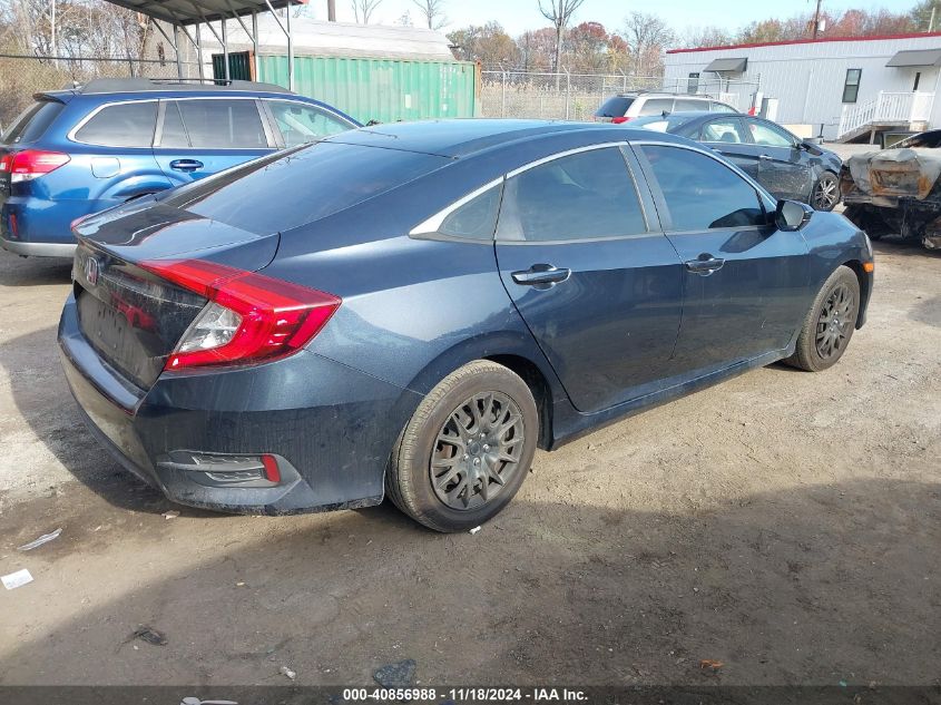 2016 Honda Civic Lx VIN: 19XFC2F5XGE217539 Lot: 40856988