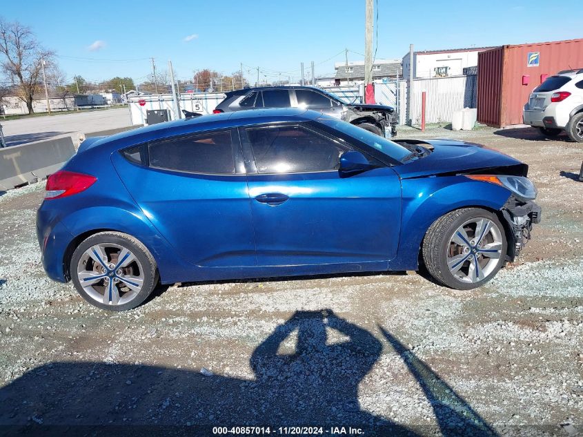 2017 Hyundai Veloster Value Edition VIN: KMHTC6AD6HU320707 Lot: 40857014