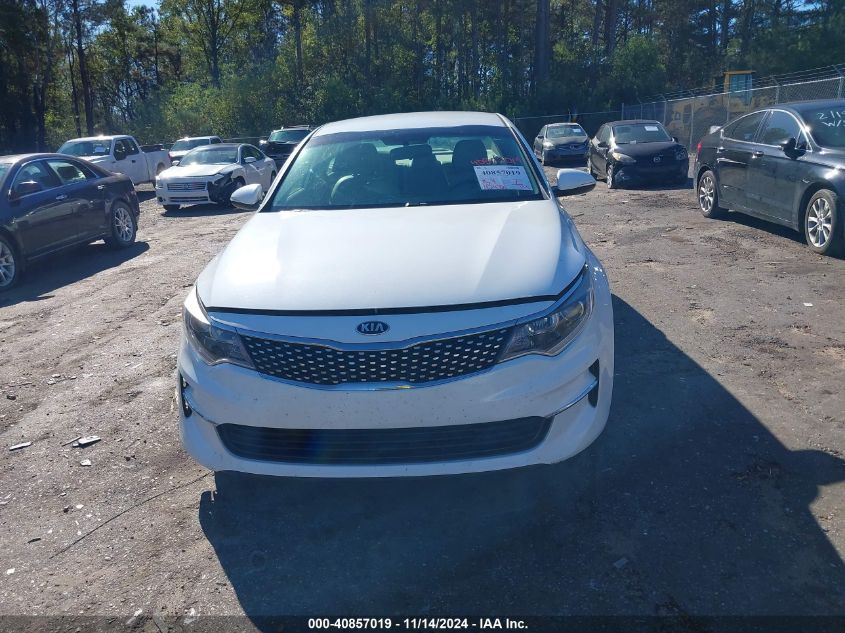 2018 Kia Optima Ex VIN: 5XXGU4L35JG246767 Lot: 40857019