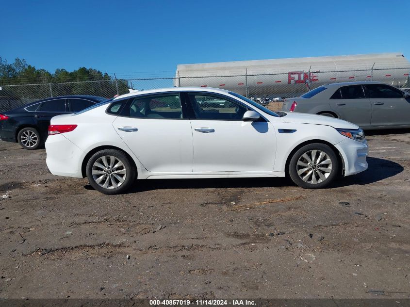 2018 KIA OPTIMA EX - 5XXGU4L35JG246767