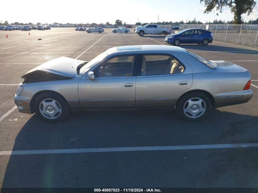 1999 Lexus Ls 400 VIN: JT8BH28F2X0161478 Lot: 40857023