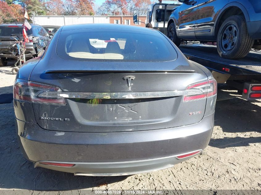 2014 Tesla Model S P85D VIN: 5YJSA1H23EFP62992 Lot: 40857026