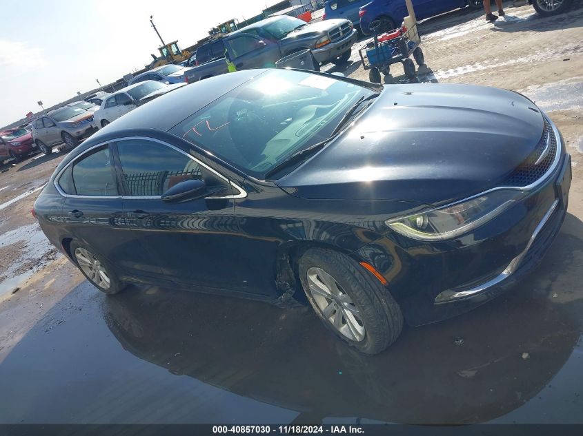 2015 Chrysler 200 Limited VIN: 1C3CCCABXFN720041 Lot: 40857030