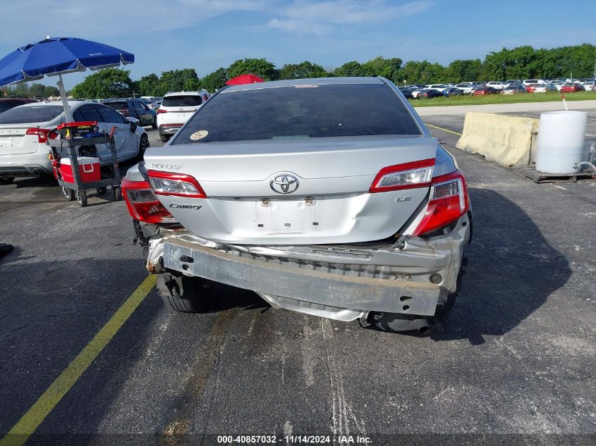 2014 Toyota Camry Le VIN: 4T1BF1FK8EU455812 Lot: 40857032