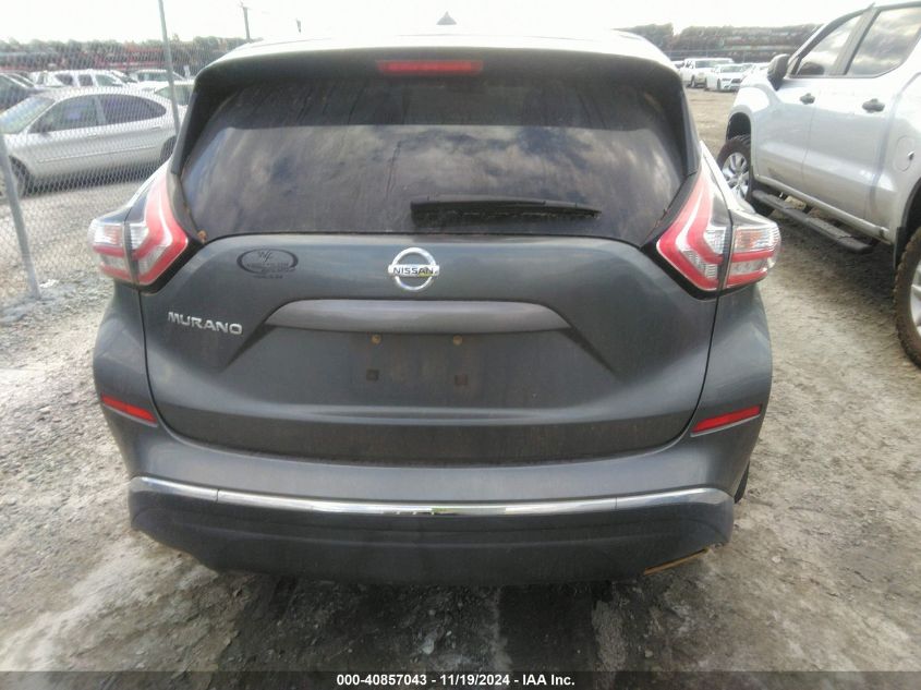 2015 Nissan Murano S VIN: 5N1AZ2MG8FN269383 Lot: 40857043