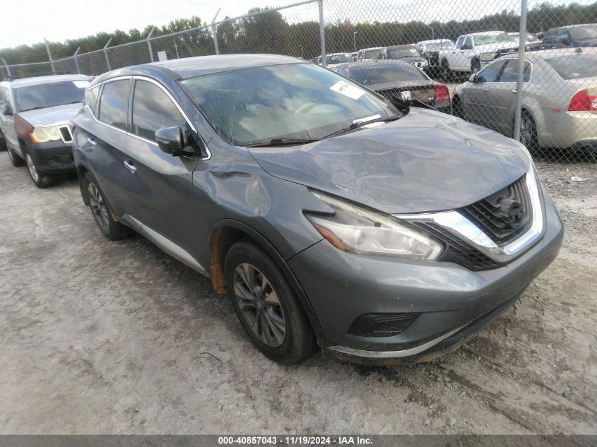 VIN 5N1AZ2MG8FN269383 2015 Nissan Murano, S no.1