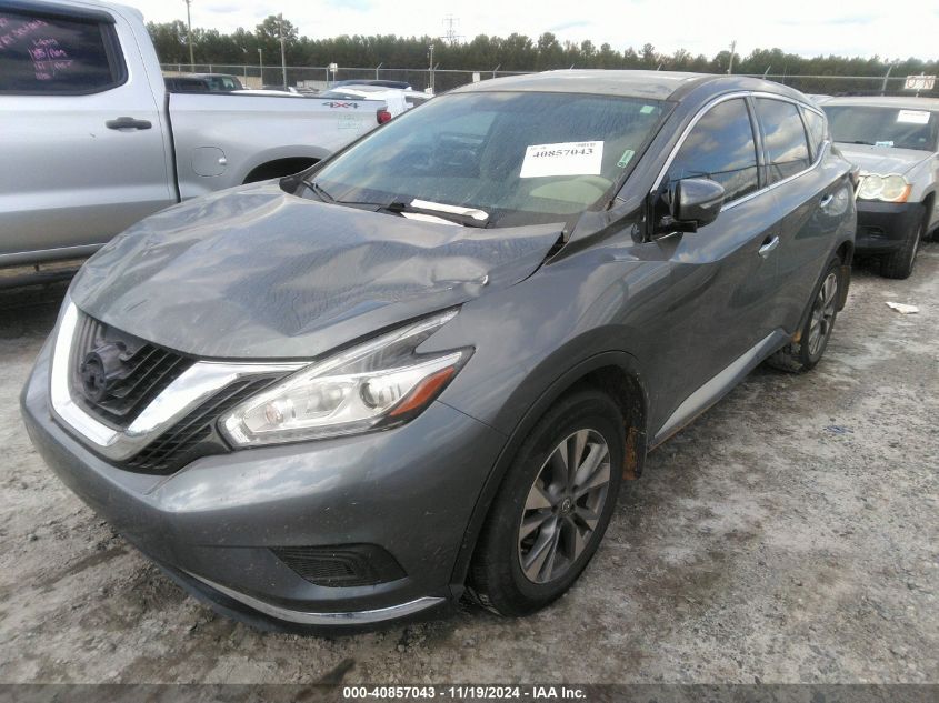 VIN 5N1AZ2MG8FN269383 2015 Nissan Murano, S no.2