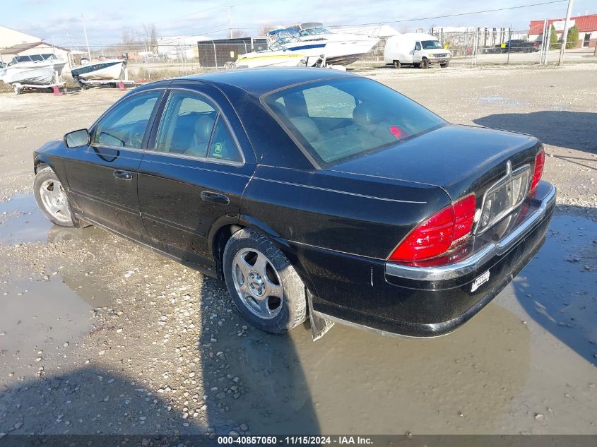 2000 Lincoln Ls V8 Auto VIN: 1LNHM87A0YY875608 Lot: 40857050