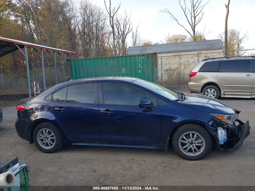 2022 Toyota Corolla Hybrid Le VIN: JTDEAMDE9NJ054690 Lot: 40857055