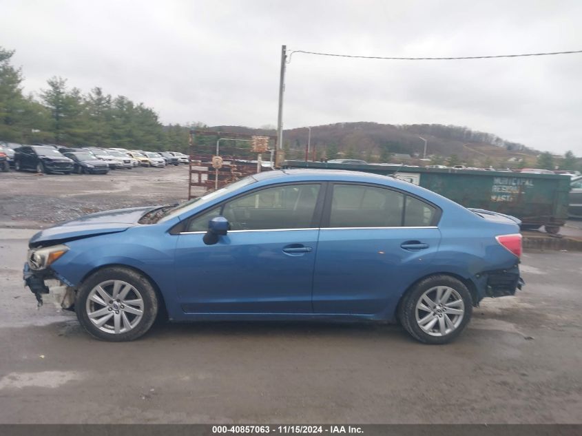 2016 Subaru Impreza 2.0I Premium VIN: JF1GJAB63GH004337 Lot: 40857063