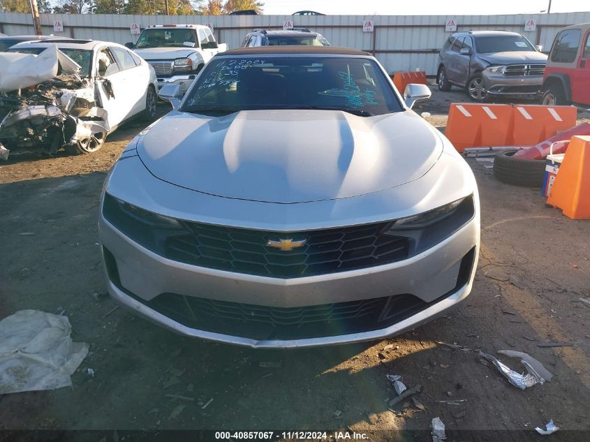 2019 Chevrolet Camaro Ls/Lt VIN: 1G1FB3DS7K0124988 Lot: 40857067