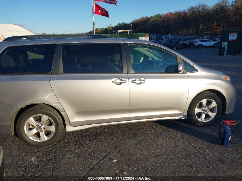 2018 Toyota Sienna Le 8 Passenger VIN: 5TDKZ3DC0JS907026 Lot: 40857069