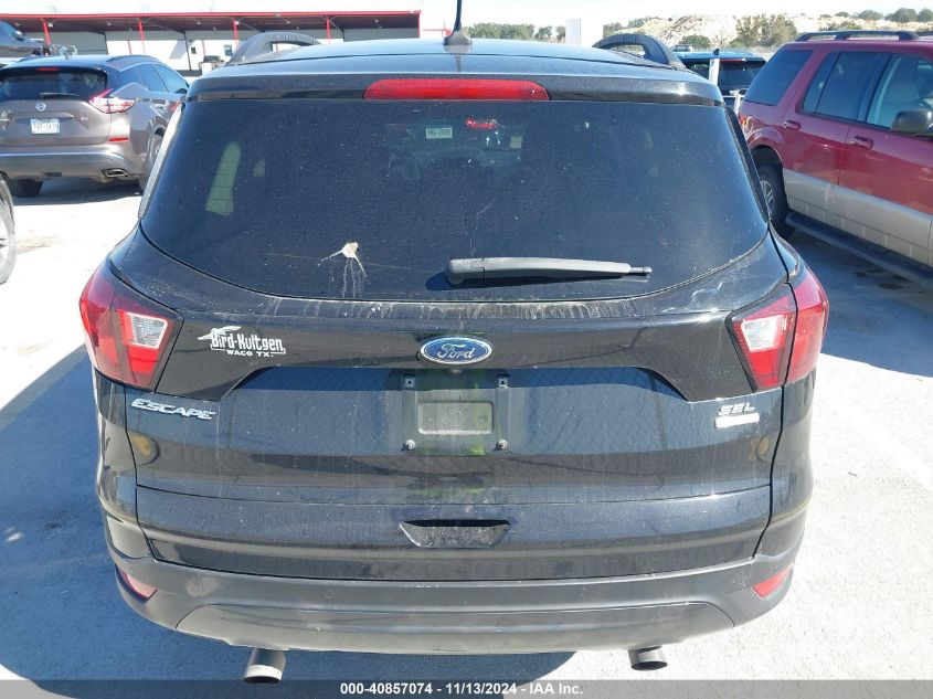 2019 Ford Escape Sel VIN: 1FMCU0HD8KUA92555 Lot: 40857074