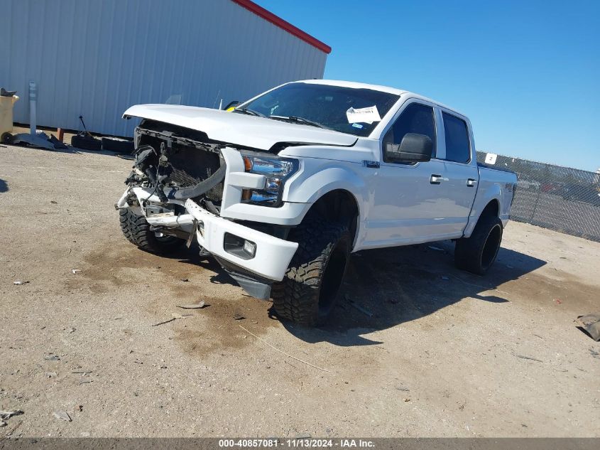 2017 Ford F-150 Xl VIN: 1FTEW1EF2HKD29256 Lot: 40857081