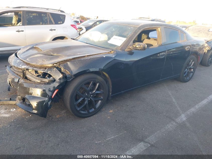 VIN 2C3CDXHG7GH258408 2016 Dodge Charger, Sxt no.2