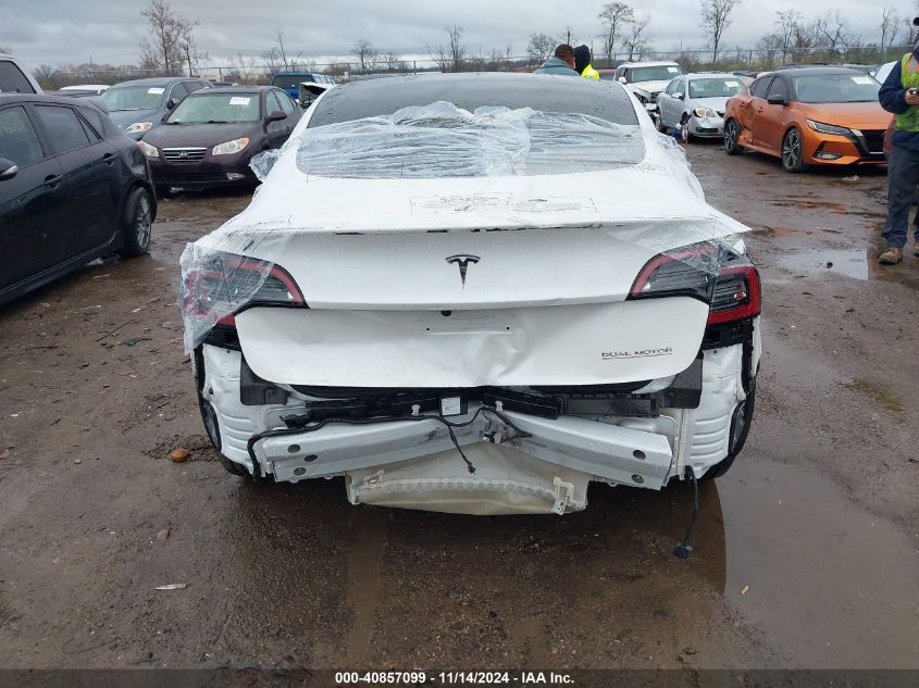 2023 Tesla Model 3 Performance Dual Motor All-Wheel Drive VIN: 5YJ3E1EC4PF628033 Lot: 40857099