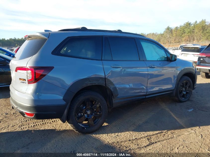 2022 Honda Pilot Awd Trailsport VIN: 5FNYF6H88NB068019 Lot: 40857114