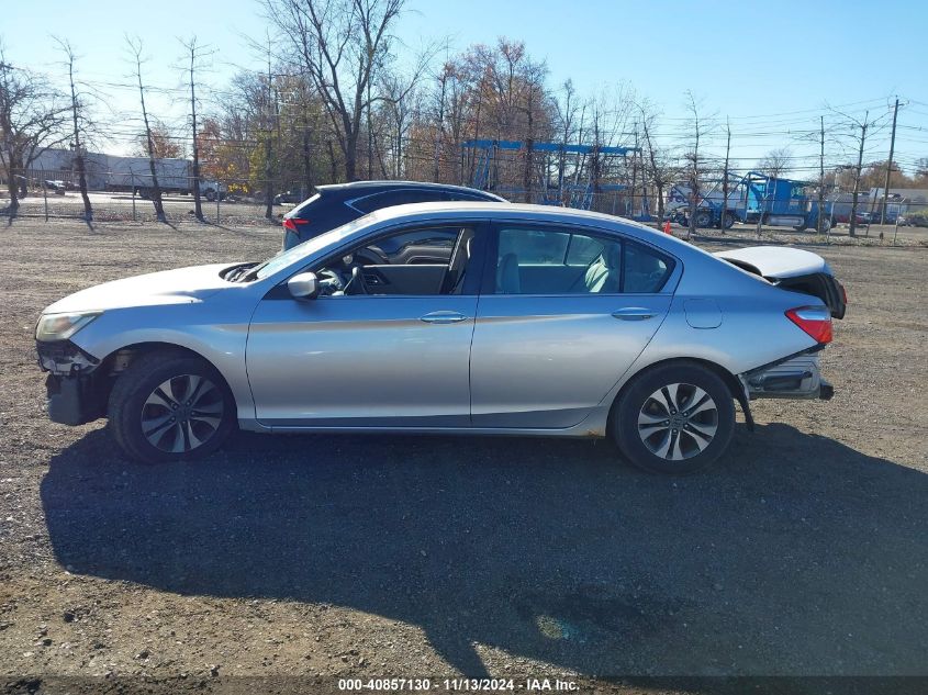 2013 Honda Accord Lx VIN: 1HGCR2F33DA132123 Lot: 40857130