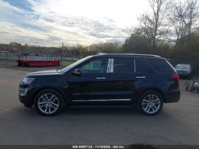 2017 Ford Explorer Limited VIN: 1FM5K8F89HGD34344 Lot: 40857132