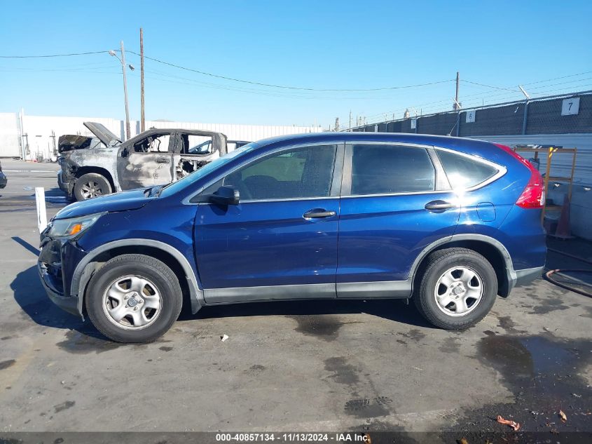 2015 Honda Cr-V Lx VIN: 3CZRM3H36FG704035 Lot: 40857134