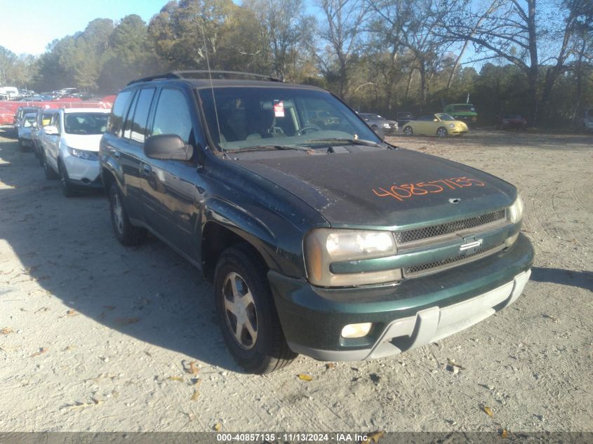 2004 Chevrolet Trailblazer Lt VIN: 1GNDS13S142295304 Lot: 40857135