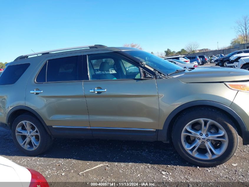 2013 Ford Explorer Limited VIN: 1FM5K7F8XDGA86299 Lot: 40857141