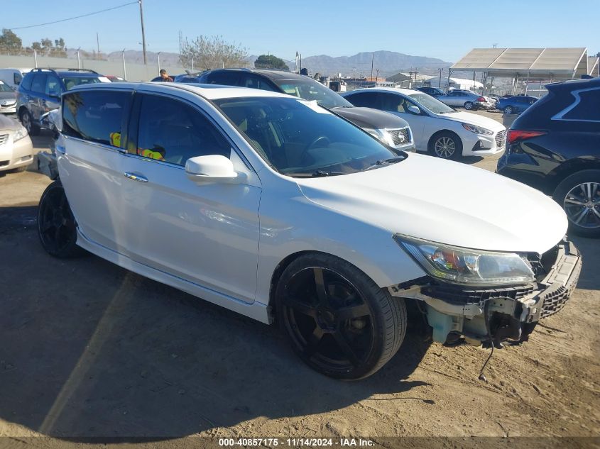 VIN 1HGCR2F84EA042413 2014 Honda Accord, Ex-L no.1