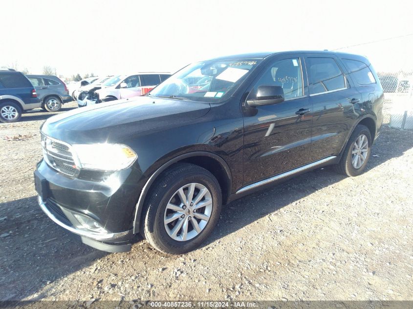 VIN 1C4RDJAGXKC585426 2019 DODGE DURANGO no.2