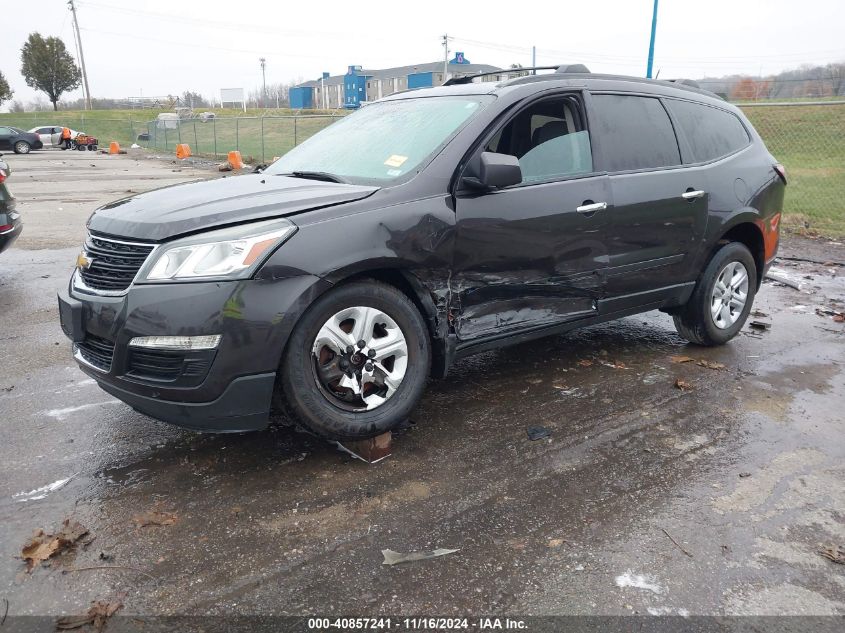 VIN 1GNKRFED5FJ169292 2015 CHEVROLET TRAVERSE no.2