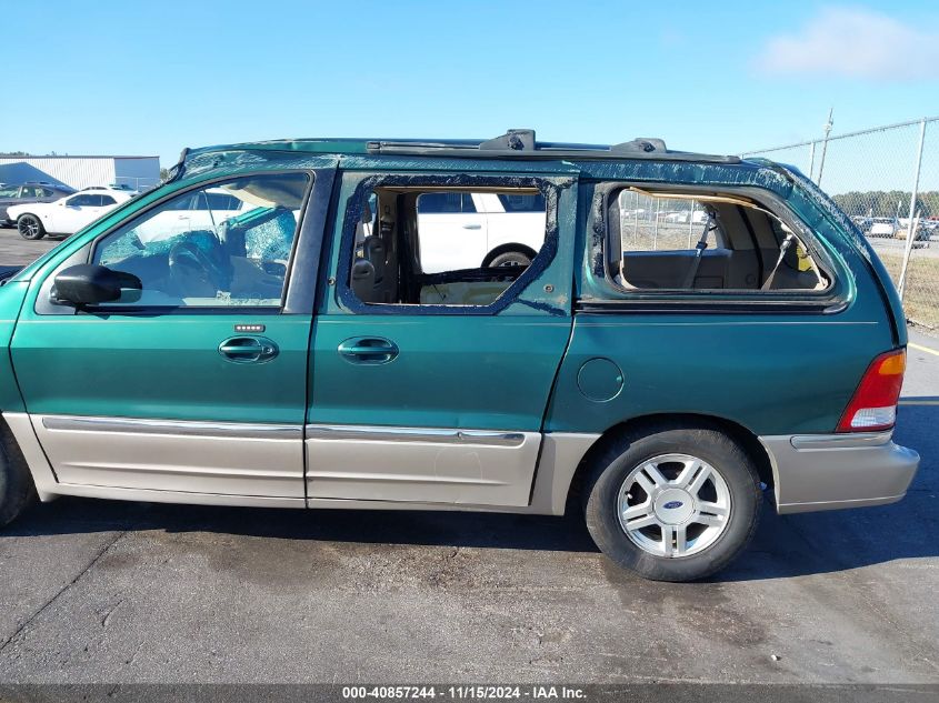 2002 Ford Windstar Sel VIN: 2FMZA53472BA99624 Lot: 40857244