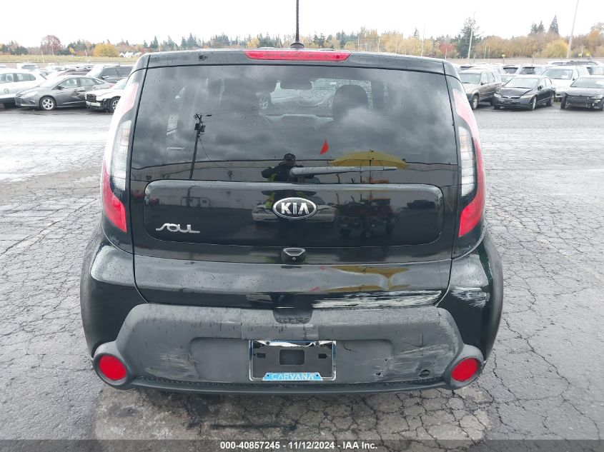 2016 Kia Soul VIN: KNDJN2A25G7342160 Lot: 40857245