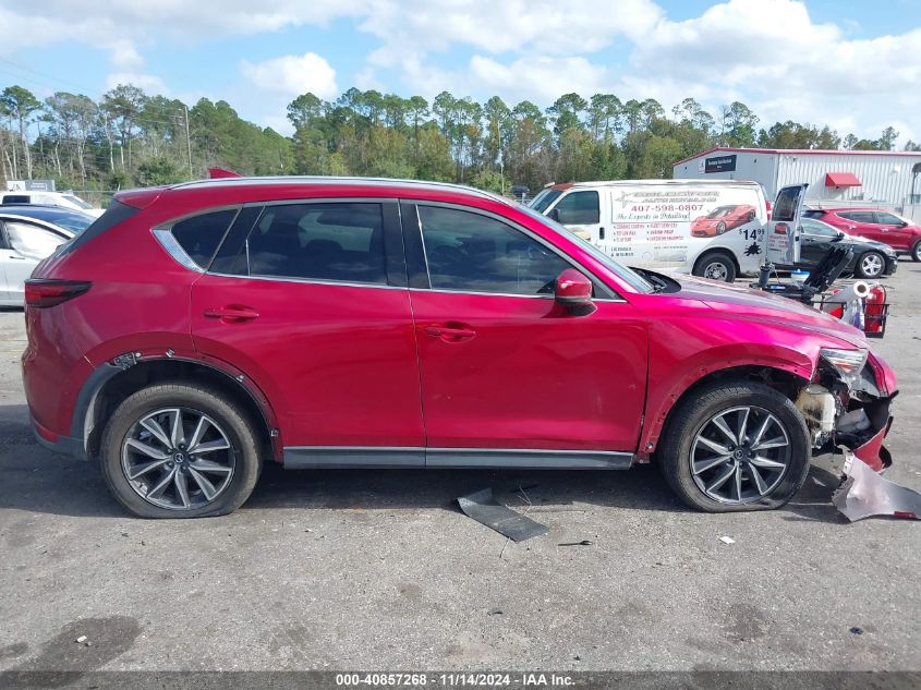 2018 Mazda Cx-5 Grand Touring VIN: JM3KFADM5J0380620 Lot: 40857268