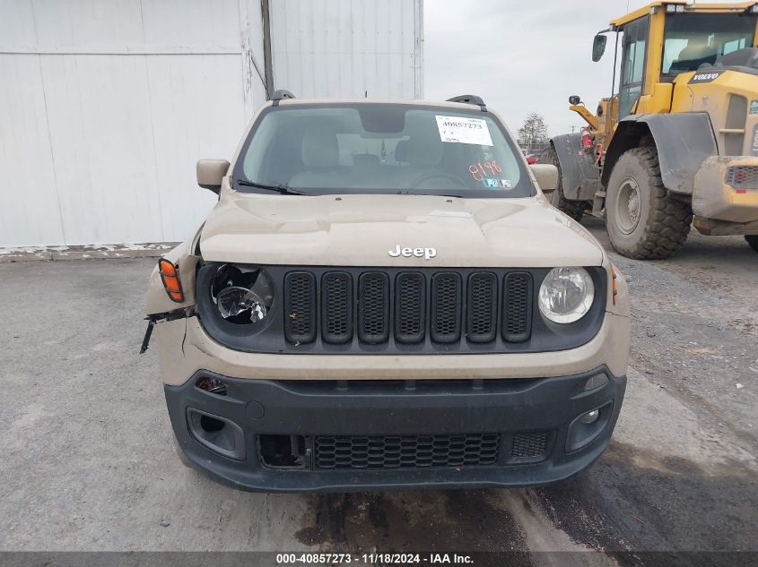 2016 Jeep Renegade Latitude VIN: ZACCJBBT8GPD68198 Lot: 40857273