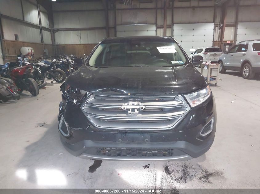 2017 Ford Edge Titanium VIN: 2FMPK4K91HBB14185 Lot: 40857280