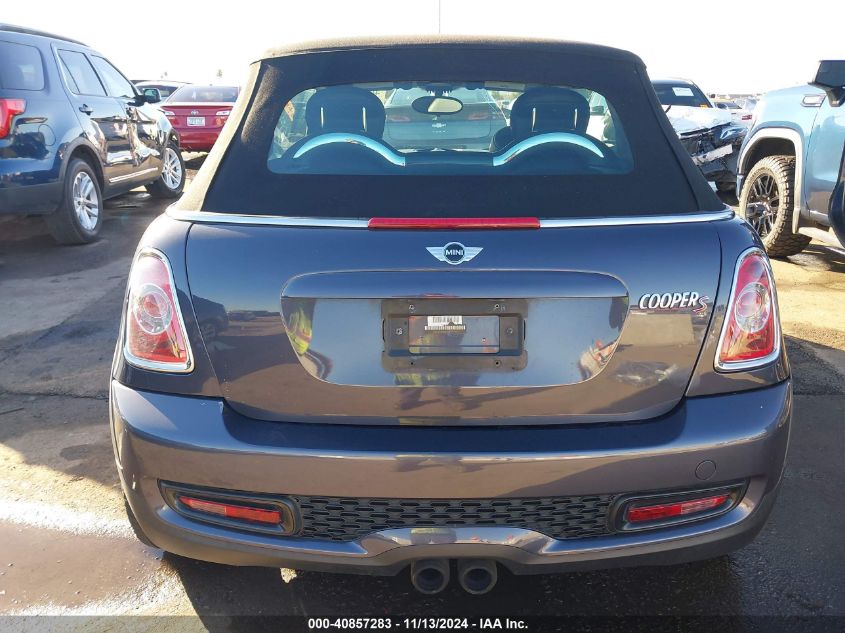 2012 Mini Cooper S VIN: WMWZP3C53CT550336 Lot: 40857283