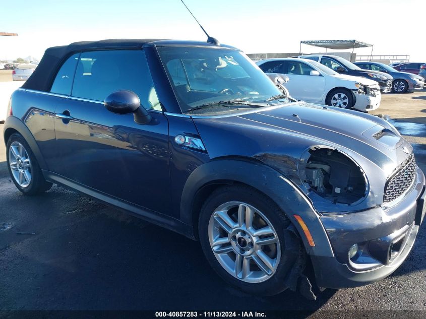 2012 Mini Cooper S VIN: WMWZP3C53CT550336 Lot: 40857283