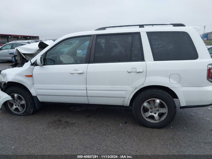 2008 Honda Pilot Ex-L VIN: 5FNYF18568B030169 Lot: 40857291